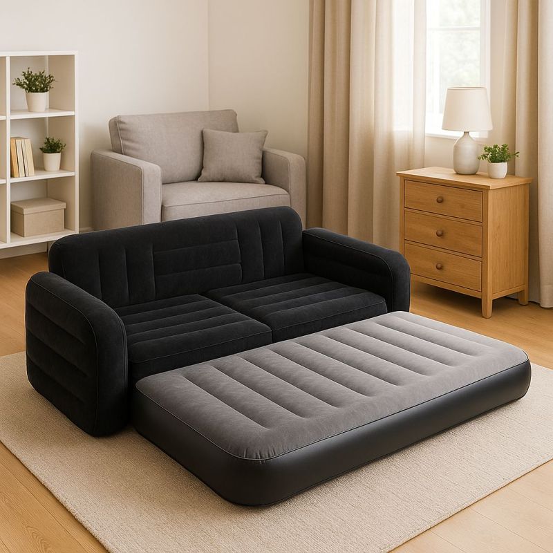 Illustration of 2 in 1 Inflatable Sofa Bed