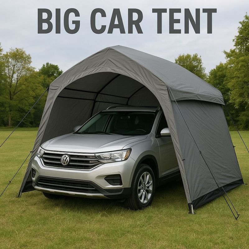 Illustration of Big Car Tent