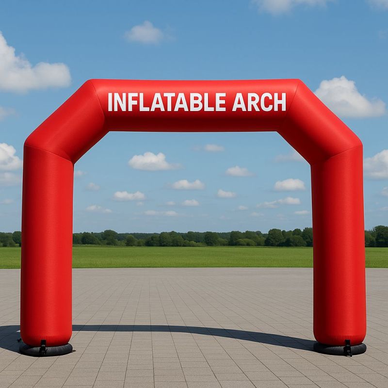 Illustration of Inflatable Arch
