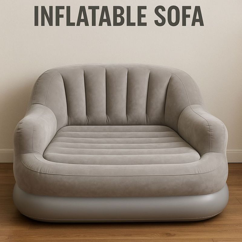 Illustration of Inflatable Sofa