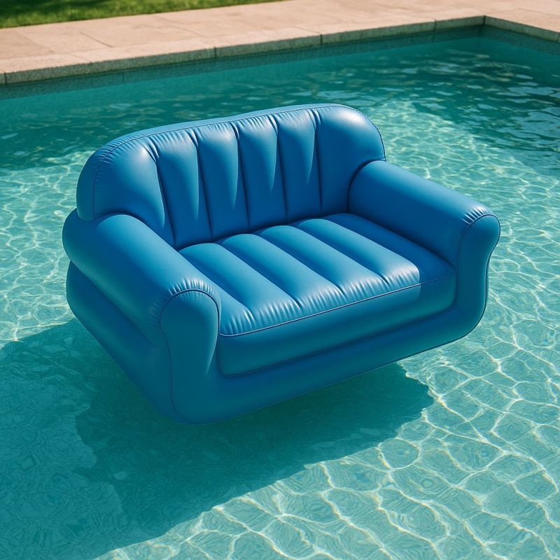 Illustration of Inflatable Sofa Pool
