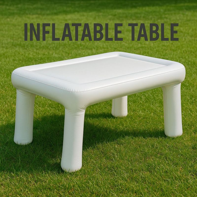 Illustration of Inflatable Table