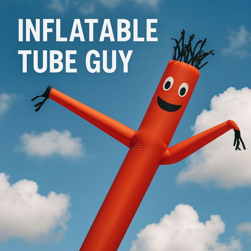 Illustration of Inflatable Tube Guy