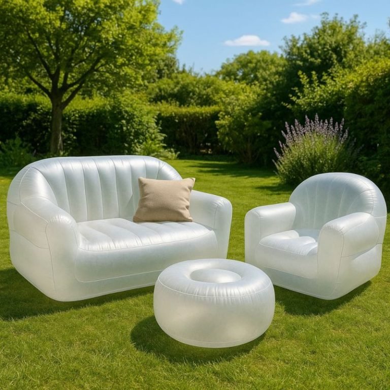 Illustration of Outdoor Inflatable Furniture