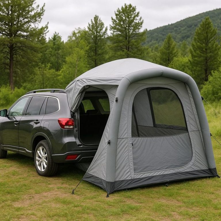 Illustration of SUV Air Tent