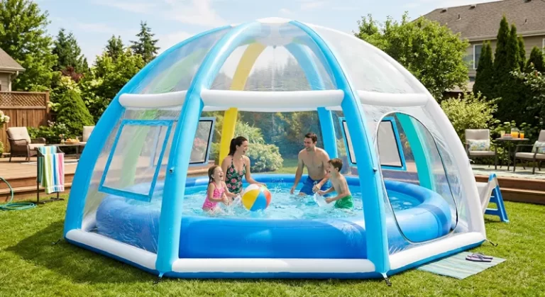 inflatable swimming pool tent